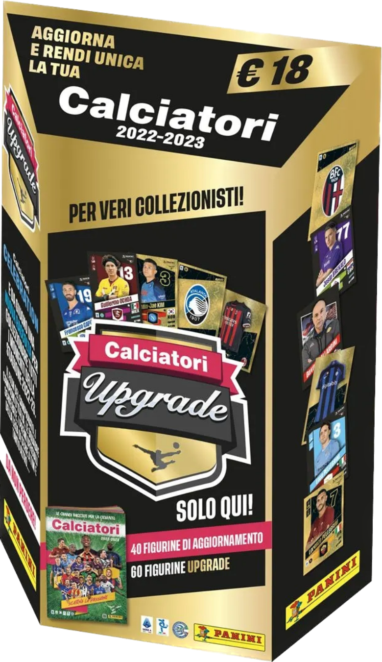 Unboxing Calciatori Upgrade 2023 - Gli aggiornamenti Calciatori Panini 2023  - Gomtales